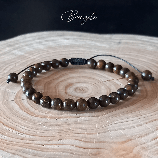 Bracelet ajustable en Bronzite