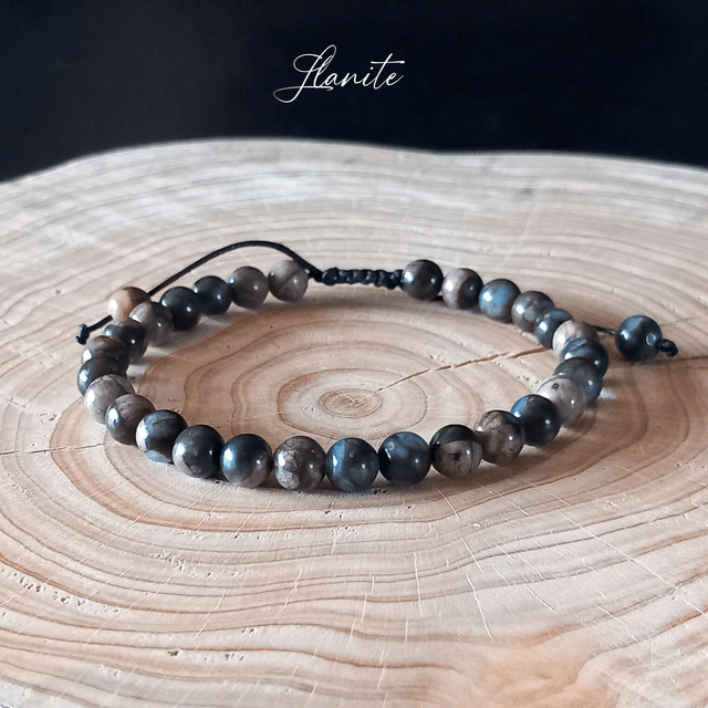 Bracelet ajustable en Llanite (Que sera)