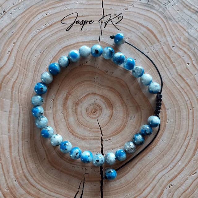 Bracelet ajustable en Jaspe K2 (Kétonite)