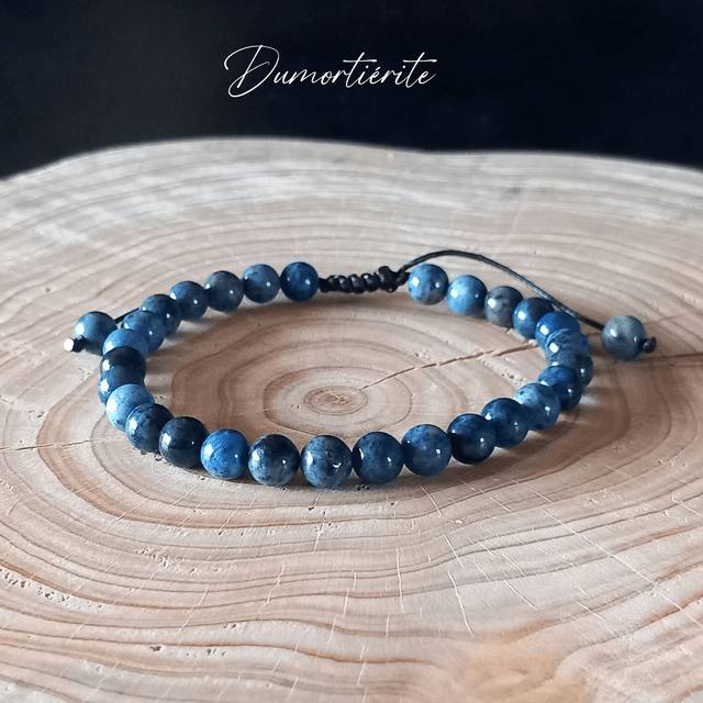 Bracelet ajustable en Dumortiérite