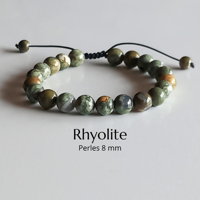 Bracelet ajustable en Rhyolite