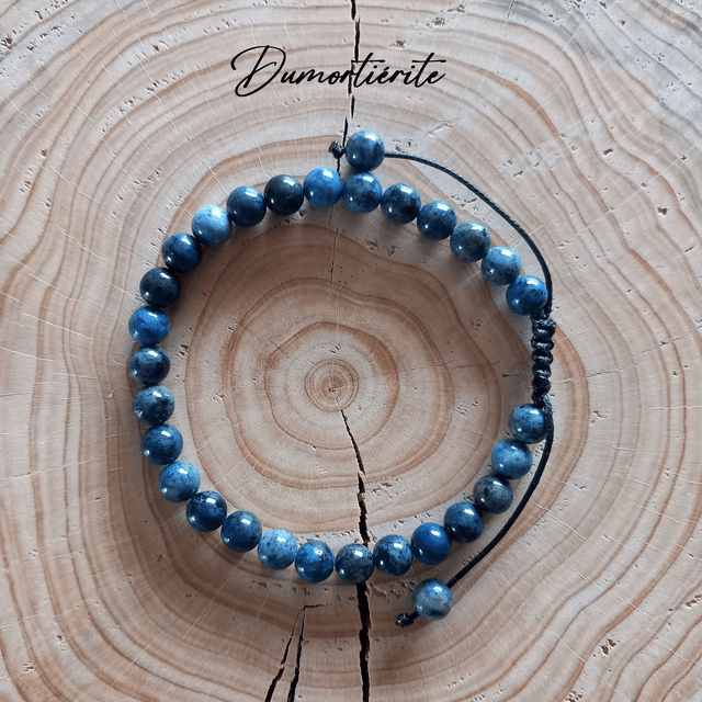 Bracelet ajustable en Dumortiérite