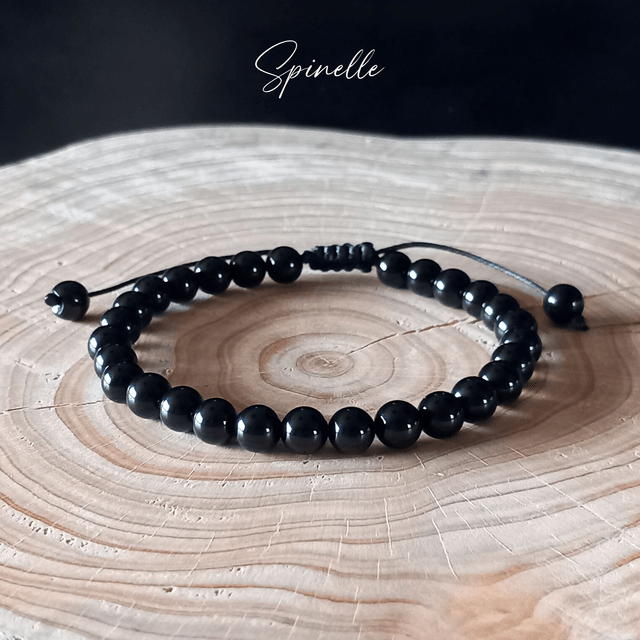 Bracelet ajustable en Spinelle