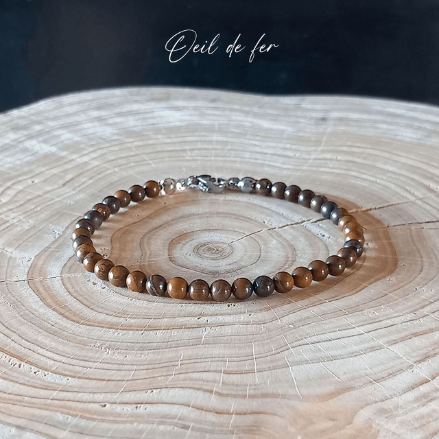 Bracelet fermoir en Oeil de fer