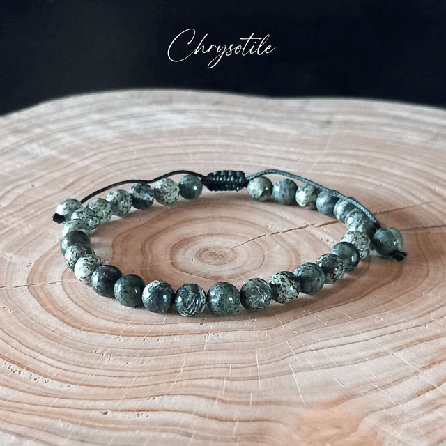 Bracelet ajustable en Chrysotile
