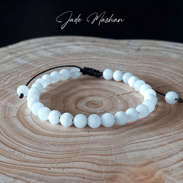 Bracelet ajustable en Jade Mashan