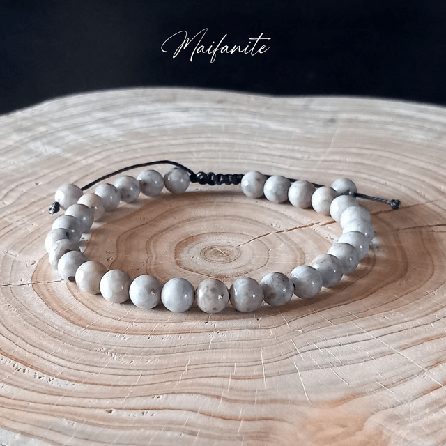 Bracelet ajustable en Maifanite