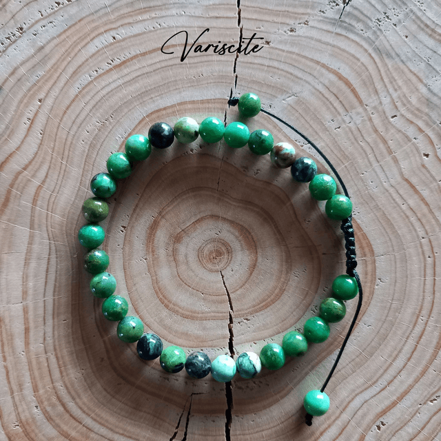 Bracelet ajustable en Variscite