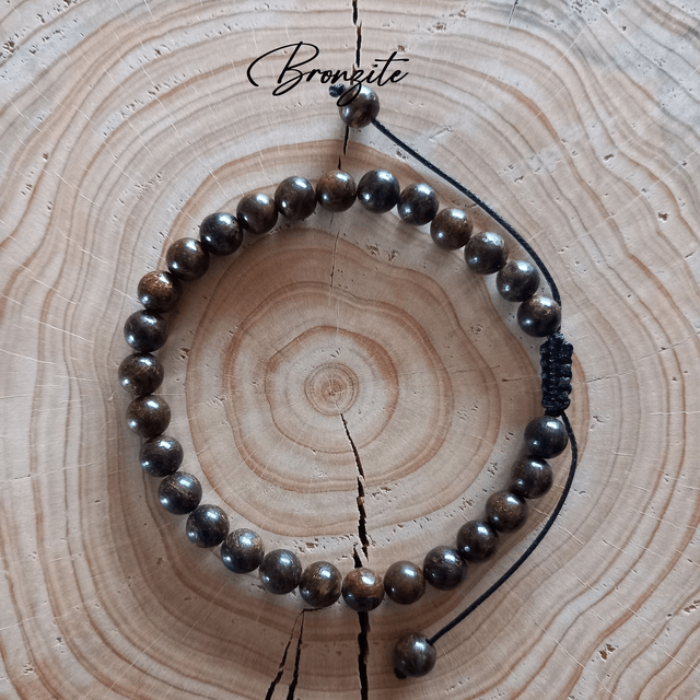Bracelet ajustable en Bronzite