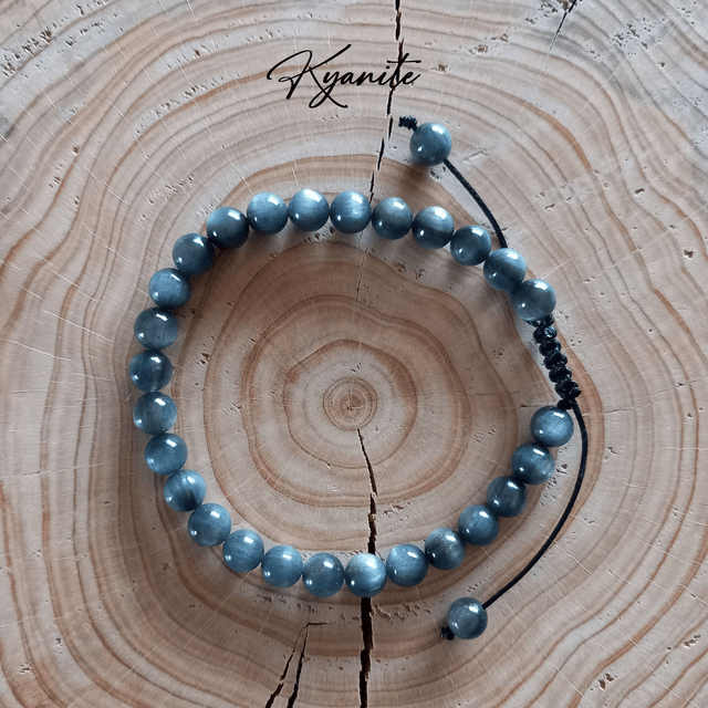 Bracelet ajustable en Kyanite