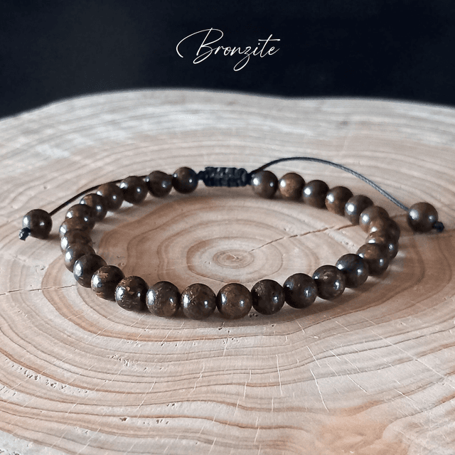 Bracelet ajustable en Bronzite