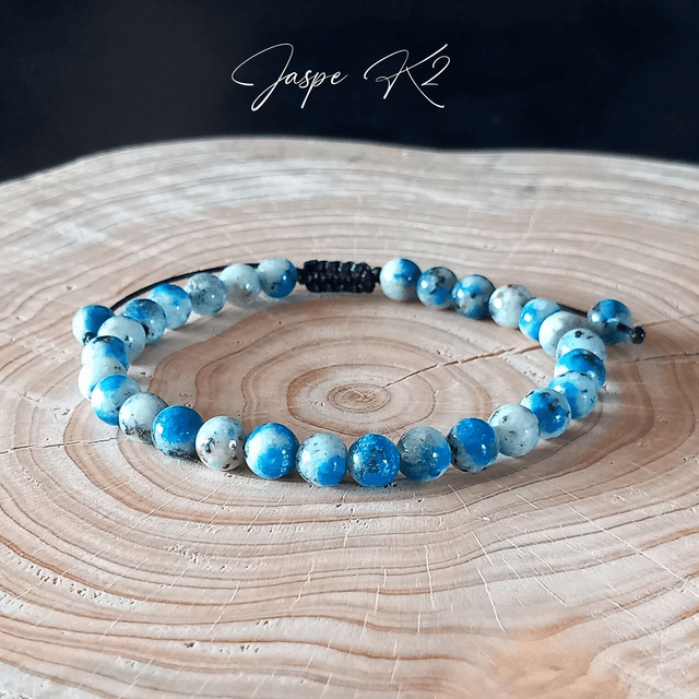 Bracelet ajustable en Jaspe K2 (Kétonite)