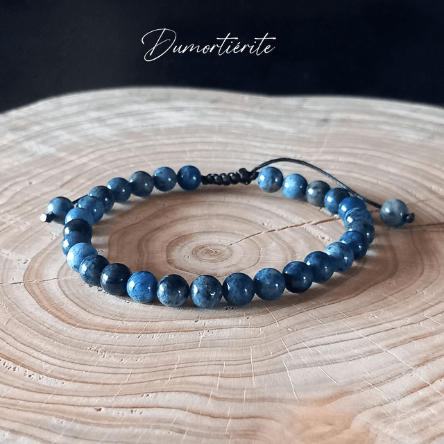 Bracelet ajustable en Dumortiérite