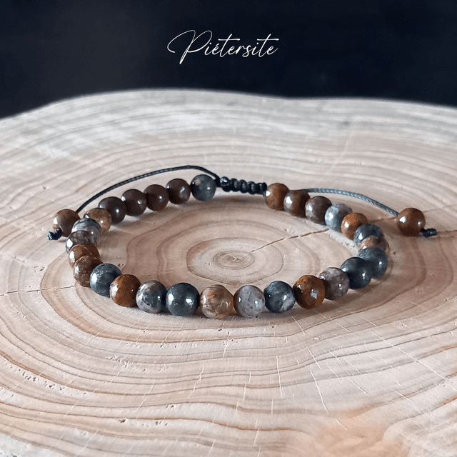 Bracelet ajustable en Piétersite