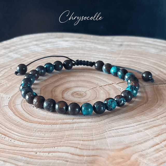 Bracelet ajustable en Chrysocolle