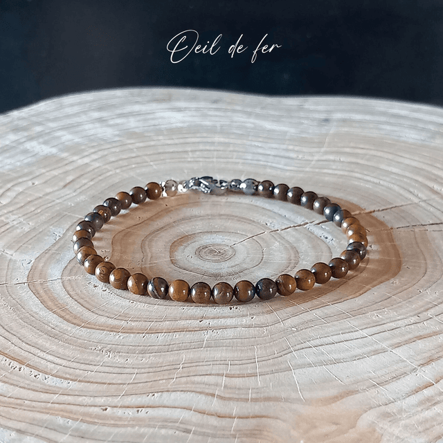 Bracelet fermoir en Oeil de fer