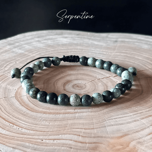 Bracelet ajustable en Serpentine