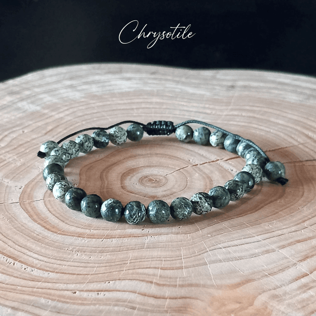 Bracelet ajustable en Chrysotile