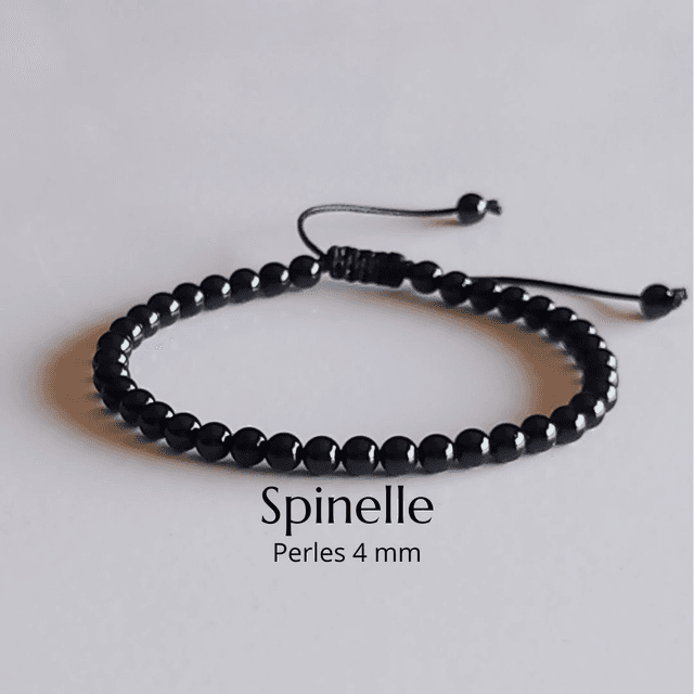 Bracelet ajustable en Spinelle